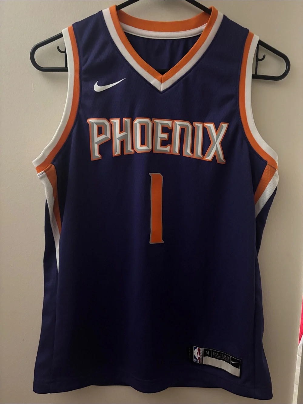 Nike Phoenix Purple Orange Basketball Jersey